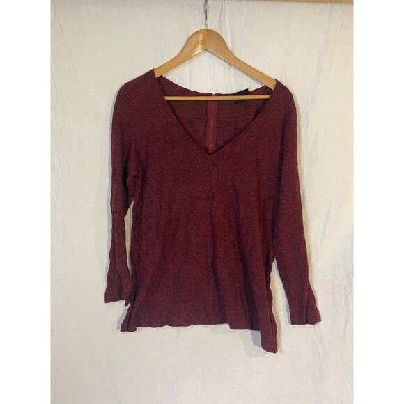 Mossimo womens burgundy blouse - Picture 1 of 3